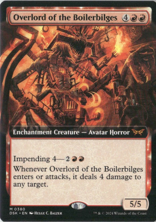 Scan Image | Overlord of the Boilerbilges (Extended Art) - Duskmourn: House of Horror | [19C38BB2]