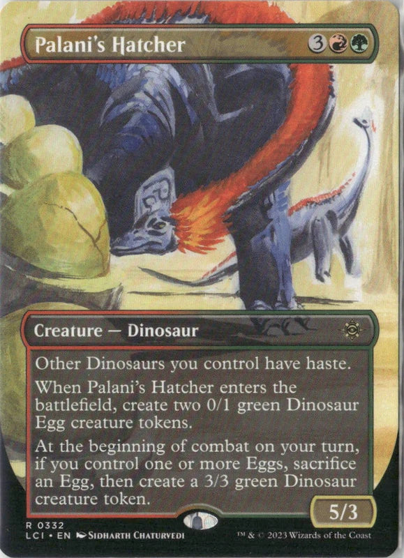 Scan Image | Palani's Hatcher (Borderless) - The Lost Caverns of Ixalan | [27FCECE2]