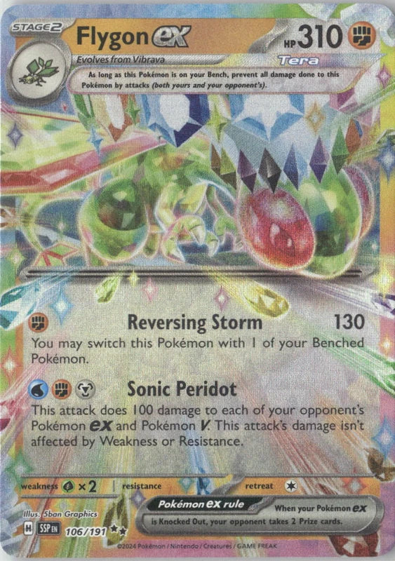 Flygon ex - 106/191 - SV08: Surging Sparks