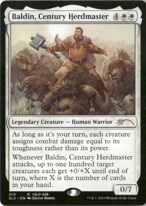 Scan Image | Baldin, Century Herdmaster - SLX Cards | [937B029E]