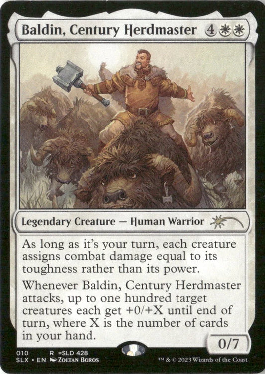 Scan Image | Baldin, Century Herdmaster - SLX Cards | [937B029E]