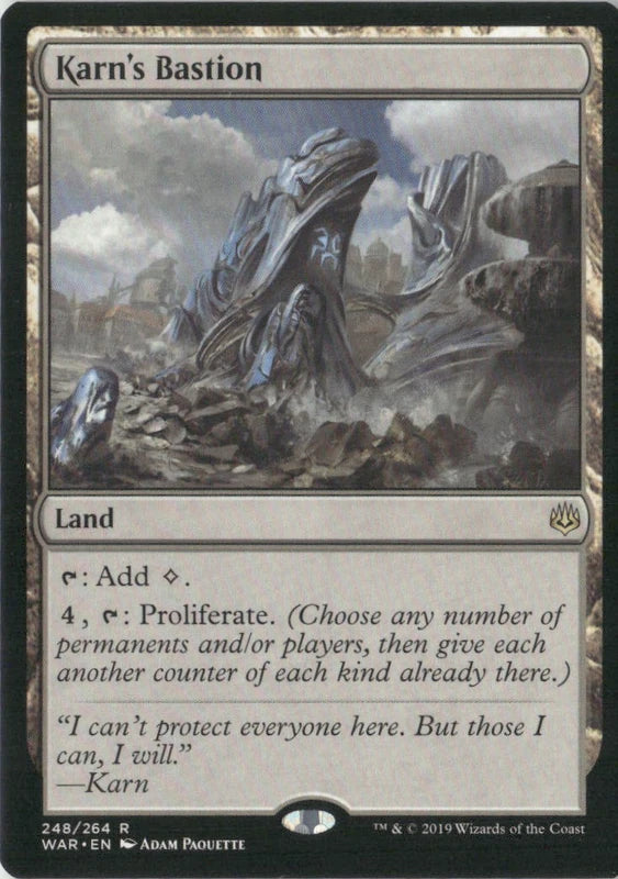 Scan Image | Karn's Bastion - War of the Spark | [0BF9607D]