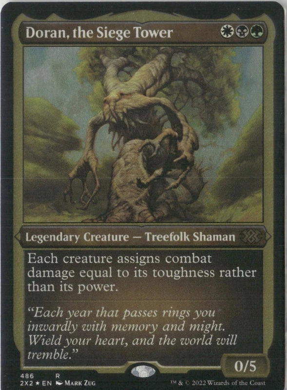 Scan Image | Doran, the Siege Tower (Foil Etched) - Double Masters 2022 | [5DD0D565]