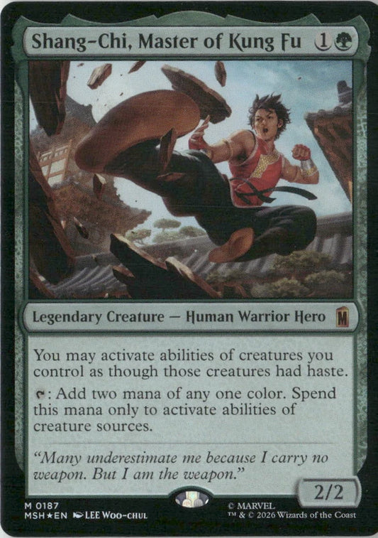 Scan Image | Shang-Chi, Master of Kung Fu - Marvel Super Heroes | [897003E5]