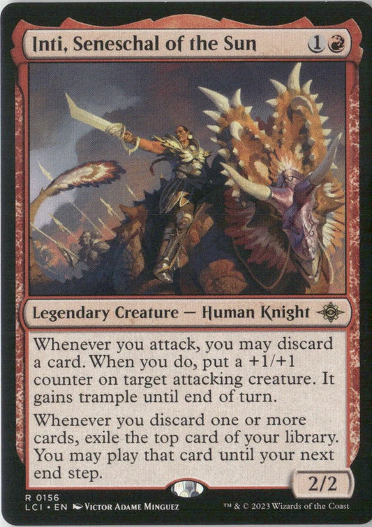 Scan Image | Inti, Seneschal of the Sun - The Lost Caverns of Ixalan | [6B5FA731]