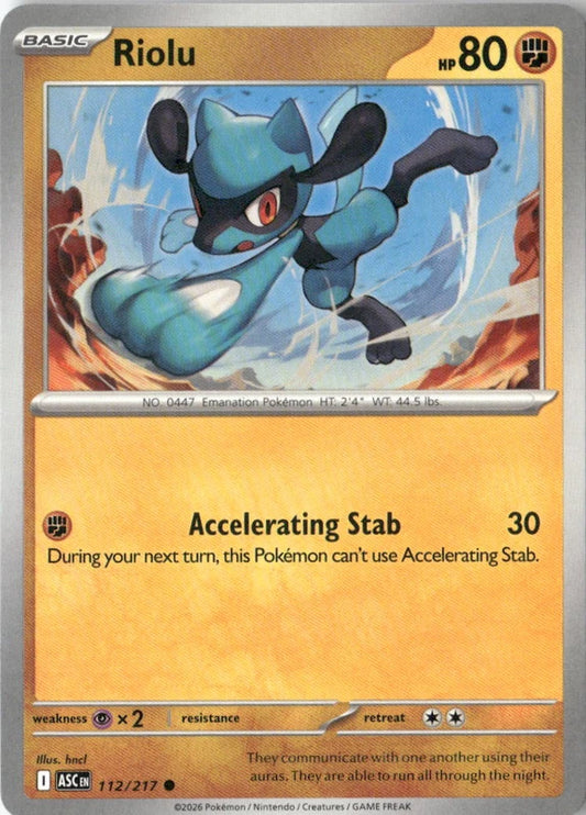 Riolu - ME: Ascended Heroes