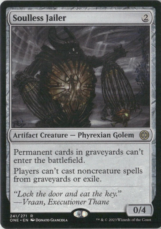 Scan Image | Soulless Jailer - Phyrexia: All Will Be One | [D4B52790]