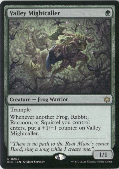 Scan Image | Valley Mightcaller - Bloomburrow | [F59EDF83]