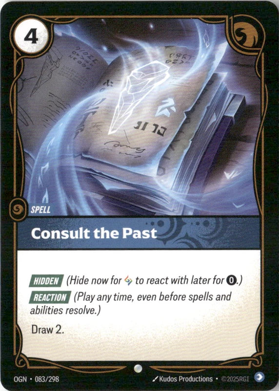 Consult the Past - Origins