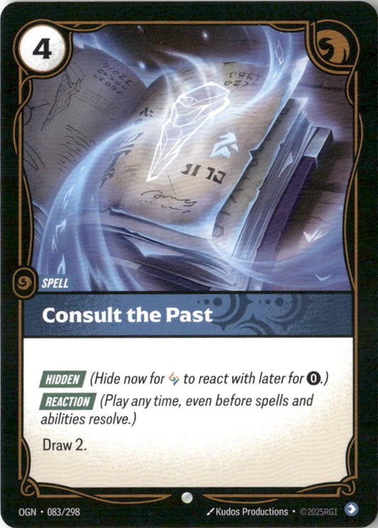Consult the Past - Origins