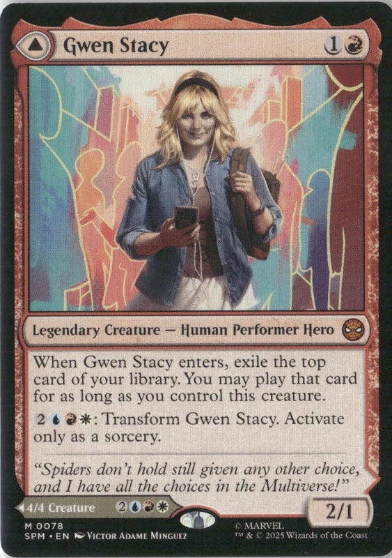 Scan Image | Gwen Stacy - Marvel's Spider-Man | [D4749E49]