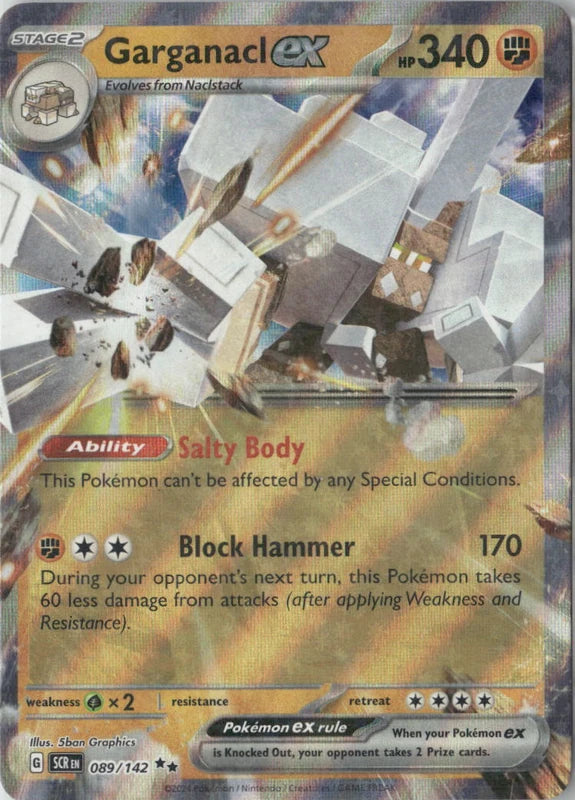 Garganacl ex - SV07: Stellar Crown