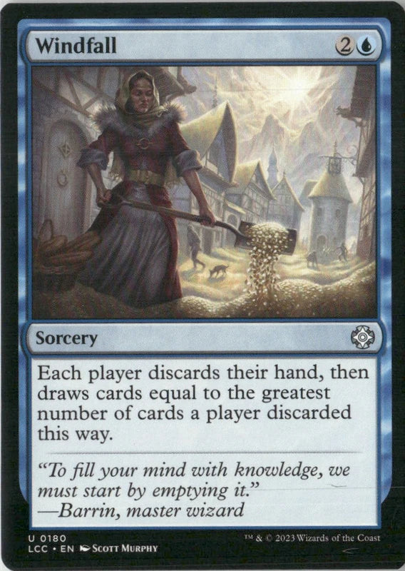 Scan Image | Windfall - Commander: The Lost Caverns of Ixalan | [01F1EA9B]