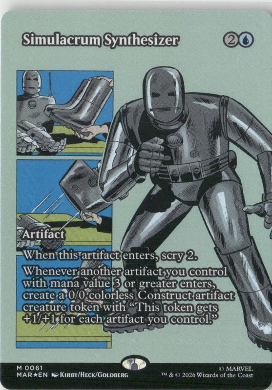 Scan Image | Simulacrum Synthesizer (Borderless) - Marvel Universe Eternal-Legal | [02D0BAFD]