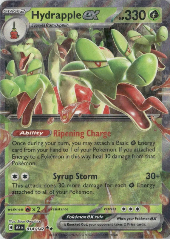 Hydrapple ex - 014/142 - SV07: Stellar Crown