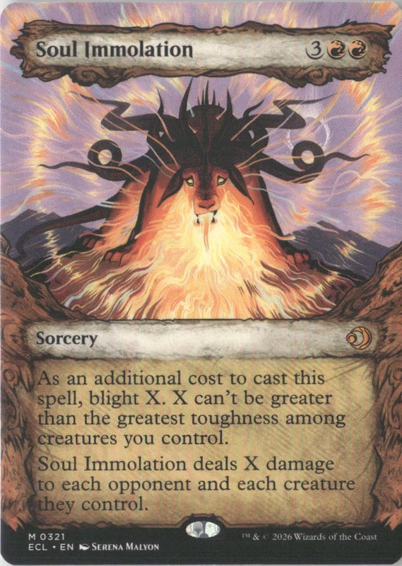 Scan Image | Soul Immolation (Showcase) - Lorwyn Eclipsed | [2417C340]