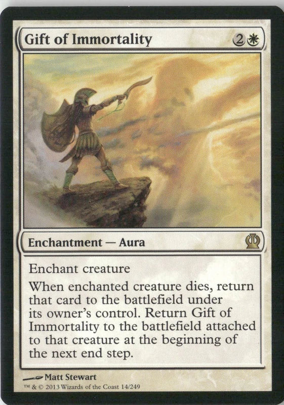 Scan Image | Gift of Immortality - Theros | [6285F8F9]