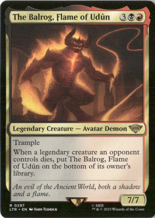The Balrog, Flame of Udun - Universes Beyond: The Lord of the Rings: Tales of Middle-earth