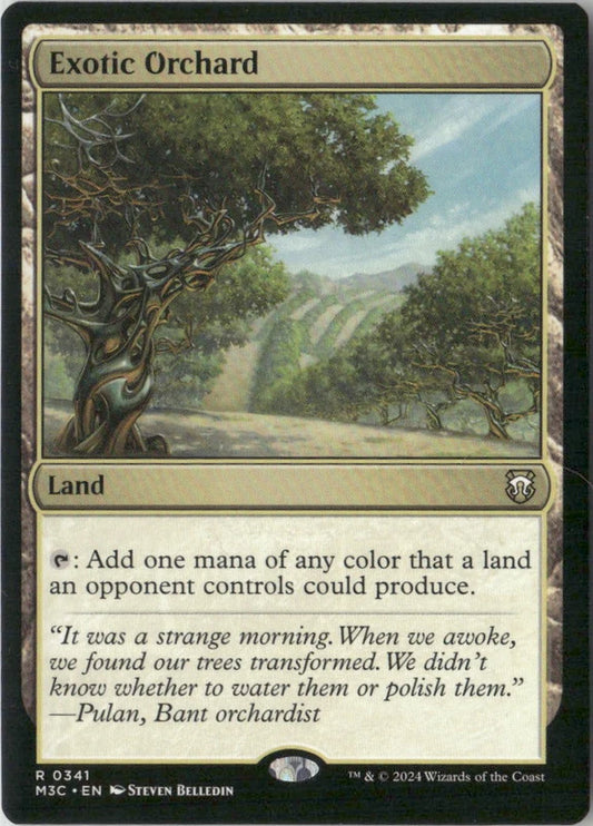 Scan Image | Exotic Orchard - Commander: Kamigawa: Neon Dynasty | [47ED04B9]