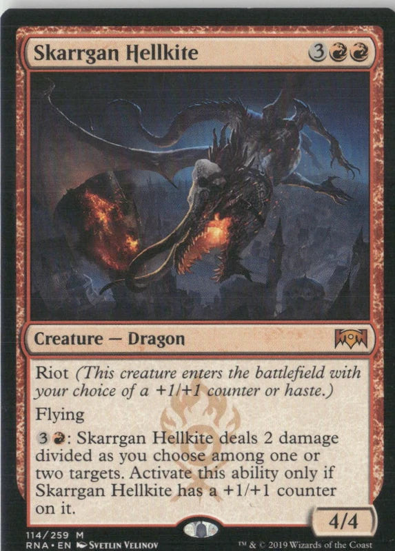 Skarrgan Hellkite - Ravnica Allegiance