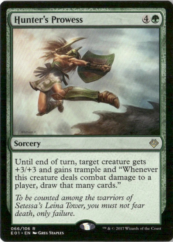 Hunter's Prowess - Archenemy: Nicol Bolas