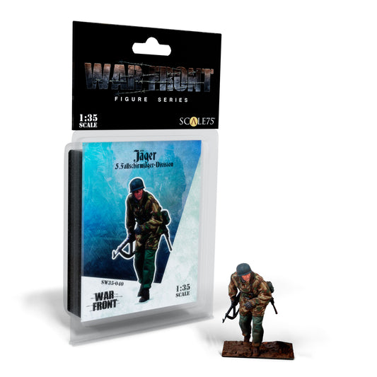 Scale 75 Figures - Warfront - Jager 5.Fallschirmjager-Division  35mm