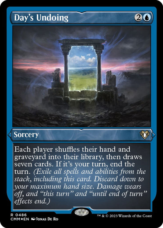 Day's Undoing (Foil Etched)