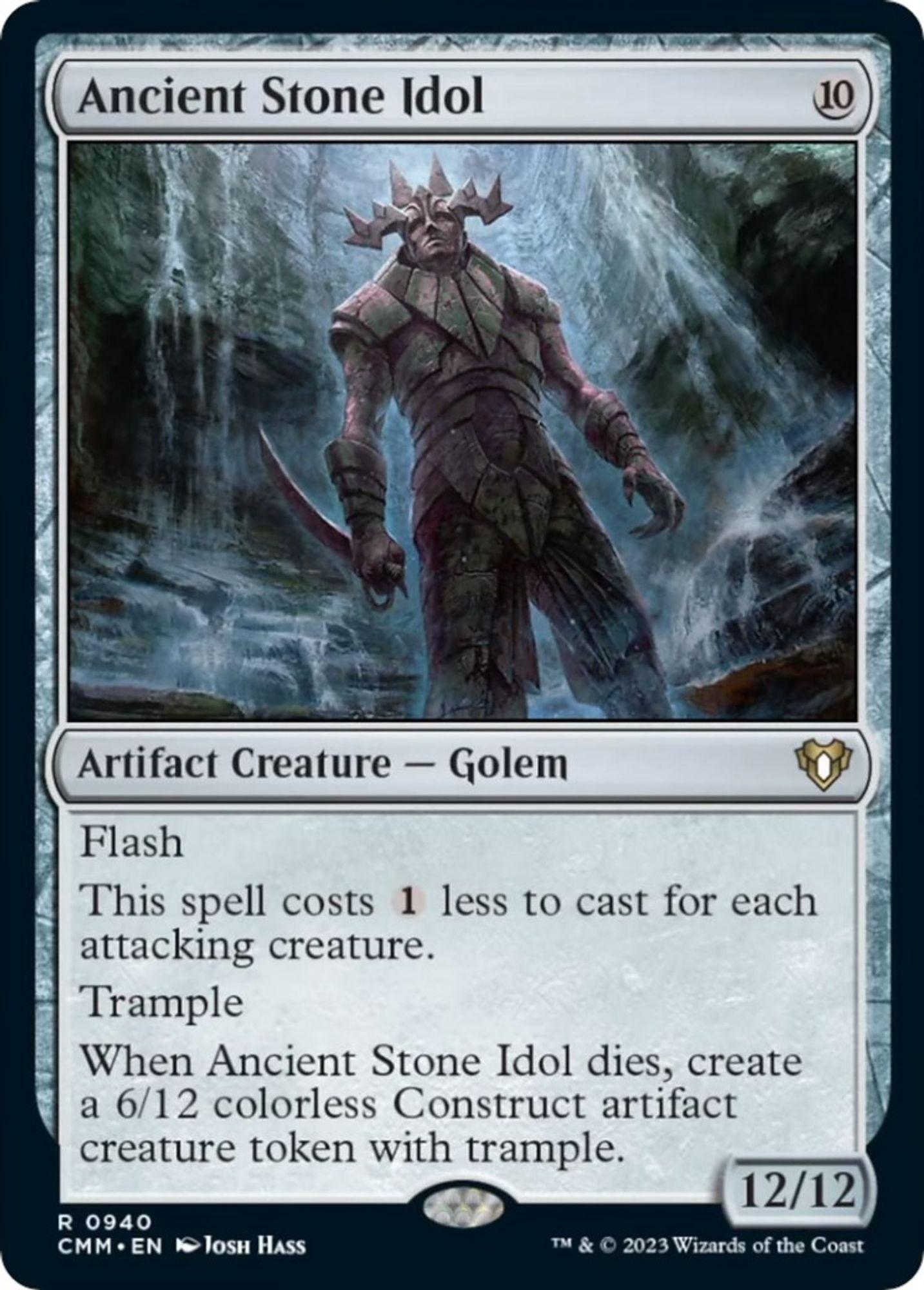 Ancient Stone Idol - Commander Masters – Ozzie Collectables