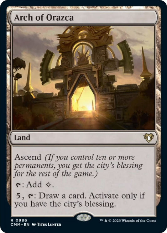 Arch of Orazca - Commander Masters