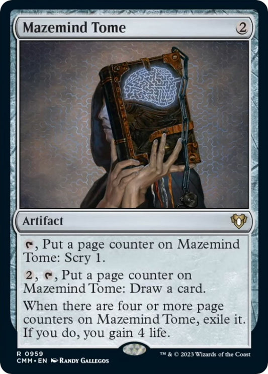 Mazemind Tome - Commander Masters