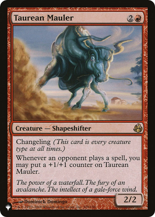 Taurean Mauler (MOR) - The List Reprints