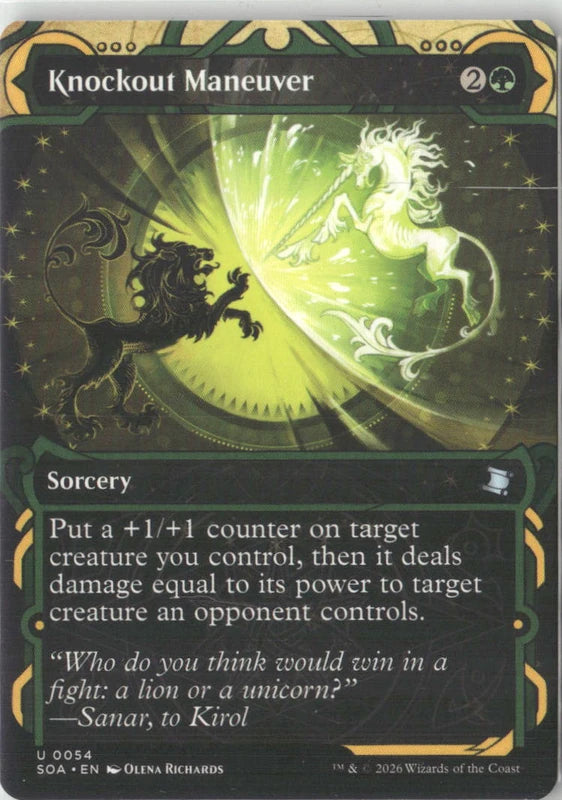 Knockout Maneuver - Secrets of Strixhaven: Mystical Archive