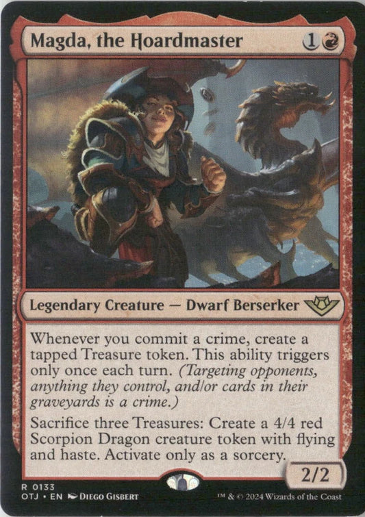 Scan Image | Magda, the Hoardmaster - Outlaws of Thunder Junction | [C684D424]