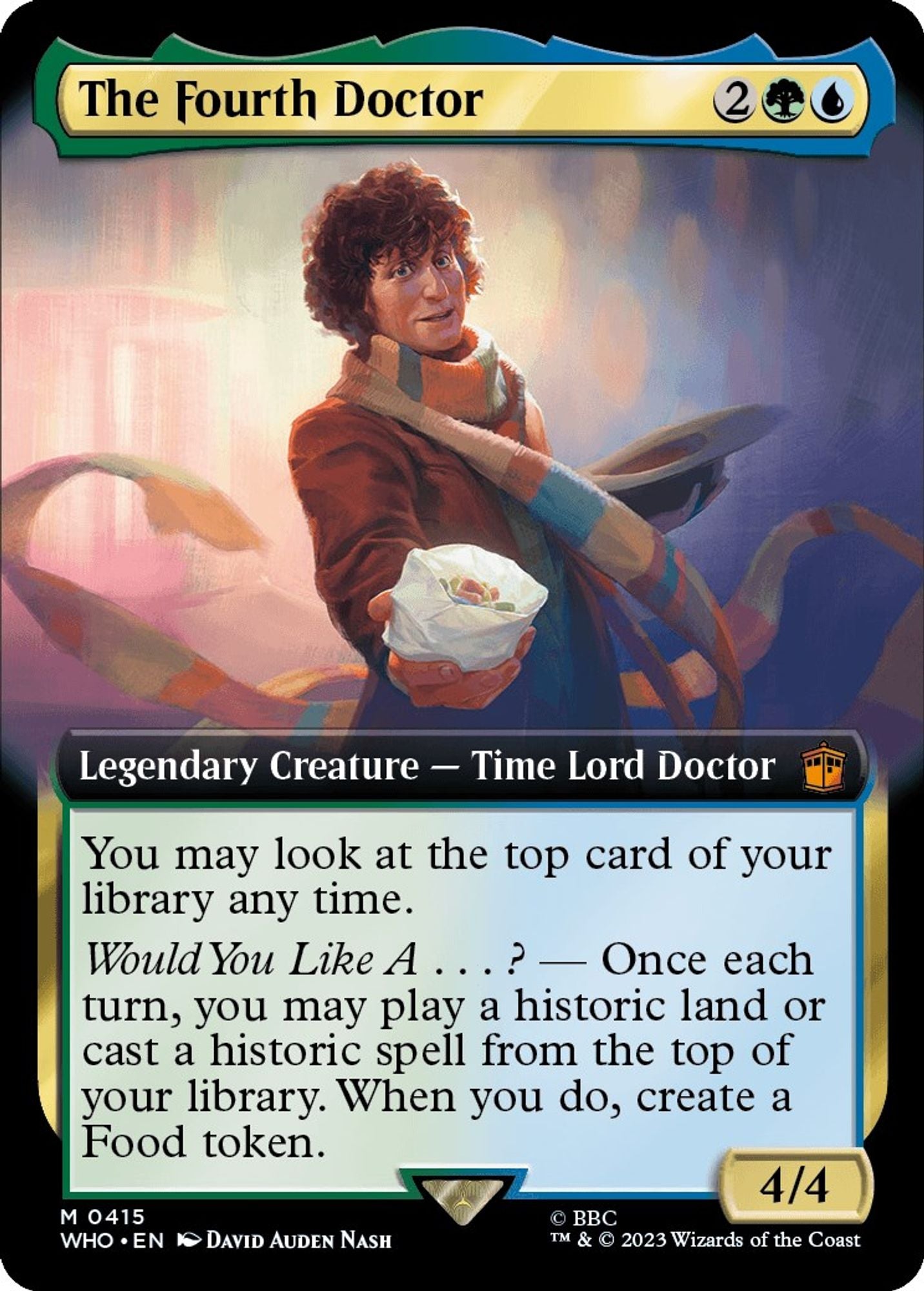 The Fourth Doctor (Extended Art)