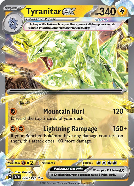 Tyranitar ex - SV03: Obsidian Flames