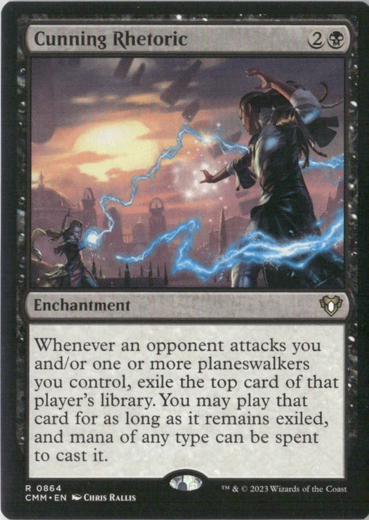 Scan Image | Cunning Rhetoric - Commander 2021 | [3AB06ABA]