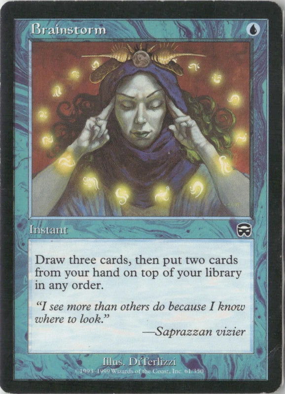 Scan Image | Brainstorm - Mercadian Masques | [77DC205B]