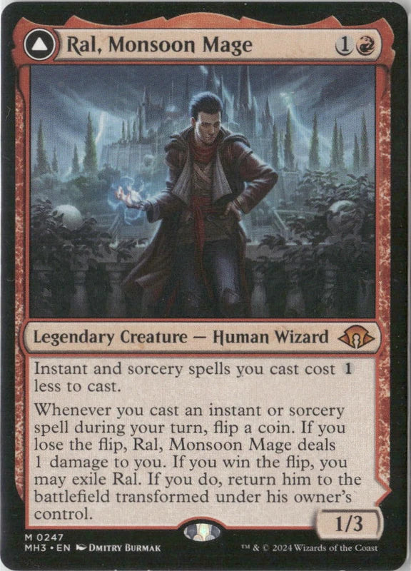 Scan Image | Ral, Monsoon Mage - Modern Horizons 3 | [4548034C]
