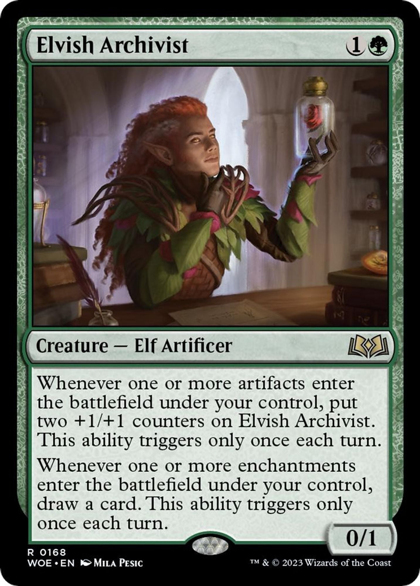Elvish Archivist - Wilds of Eldraine
