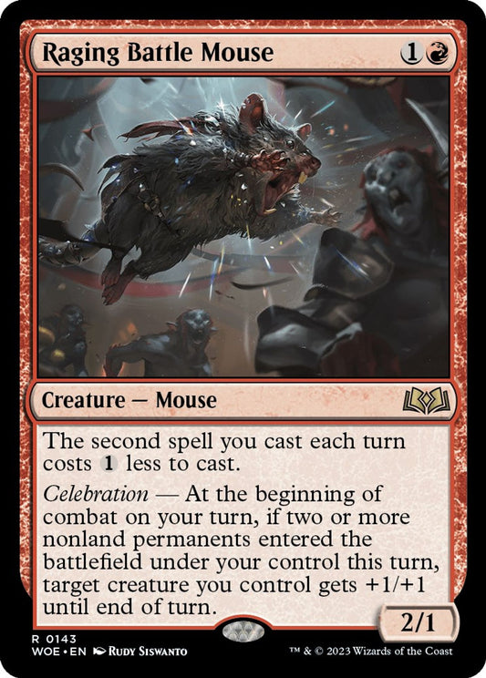 Raging Battle Mouse - Wilds of Eldraine