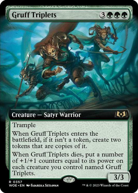 Gruff Triplets (Extended Art)