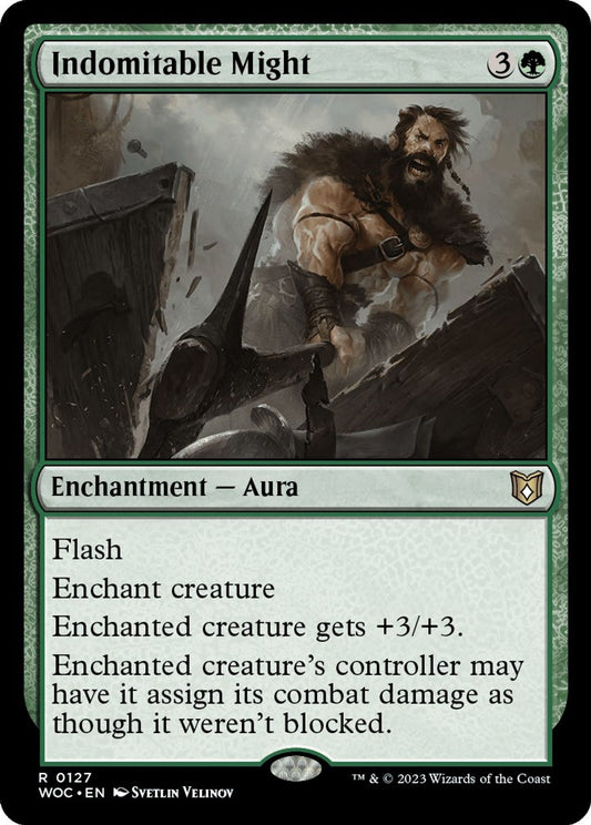 Indomitable Might - Commander: Wilds of Eldraine