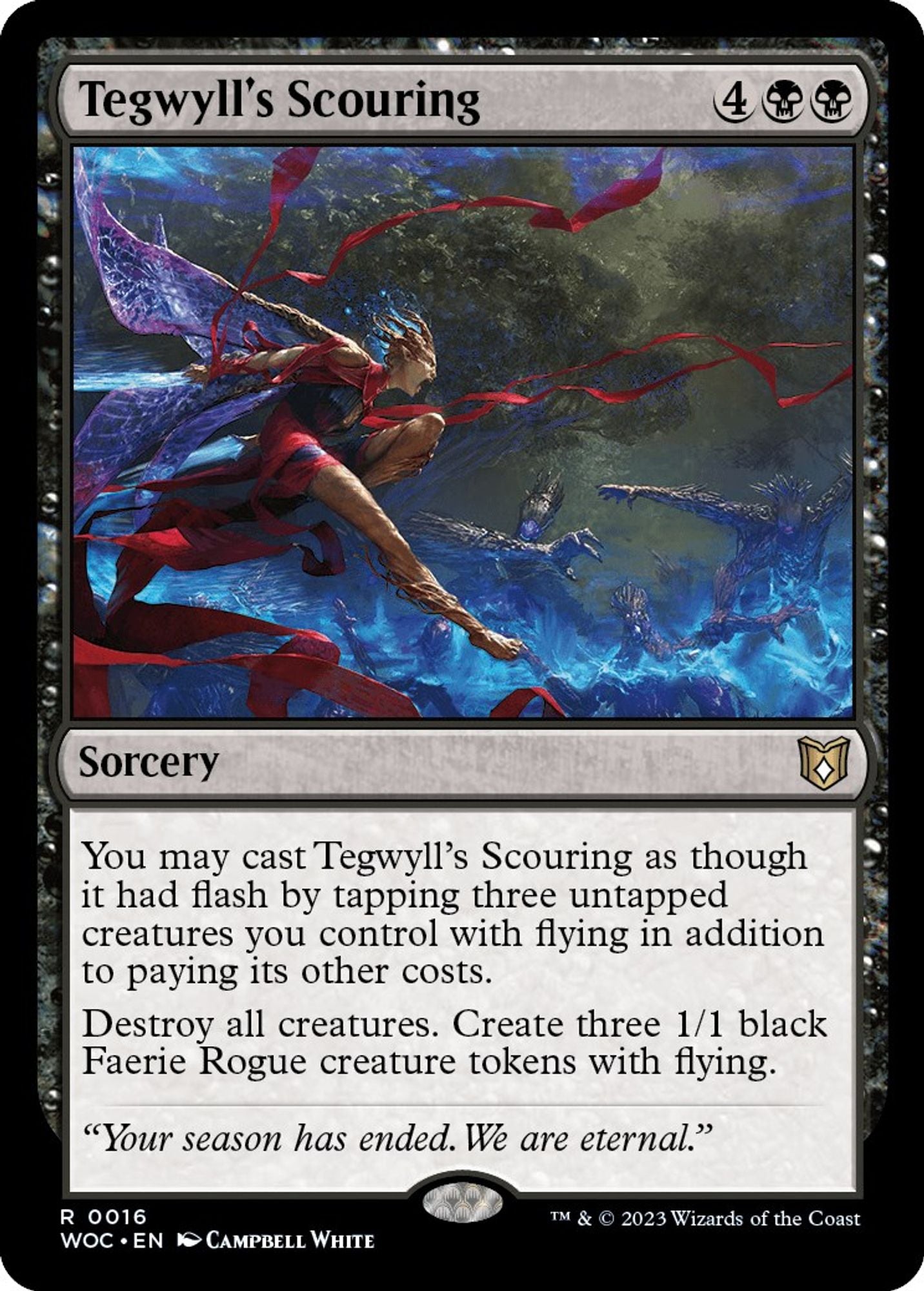 Tegwyll's Scouring - Commander: Wilds of Eldraine