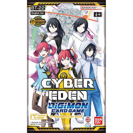 Digimon Card Game: Cyber Eden [BT22] - Booster Pack