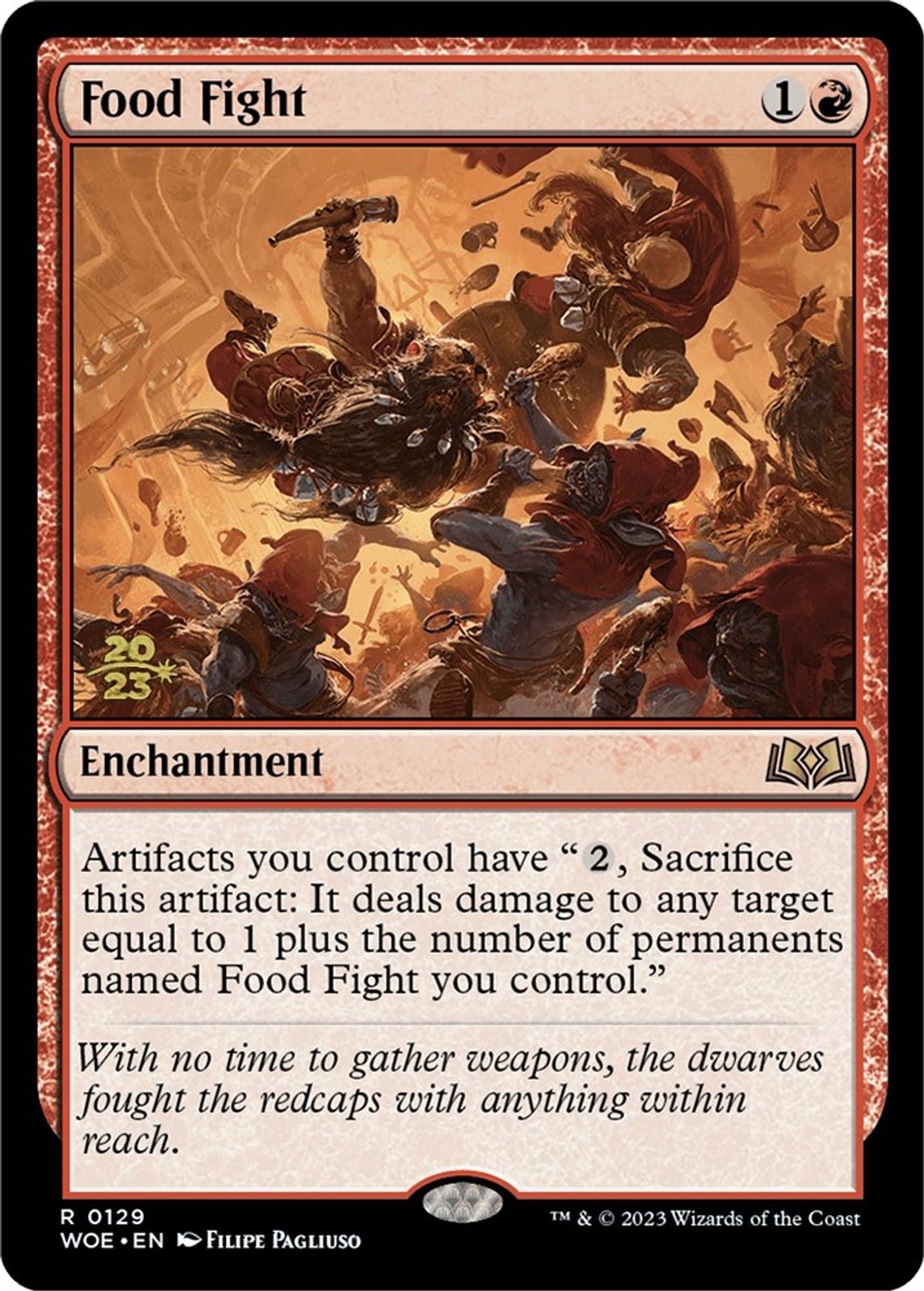 Food Fight - Prerelease Cards