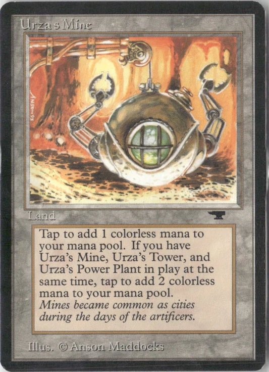 Scan Image | Urza's Mine (Clawed Sphere) - Antiquities | [2A6E4B6B]