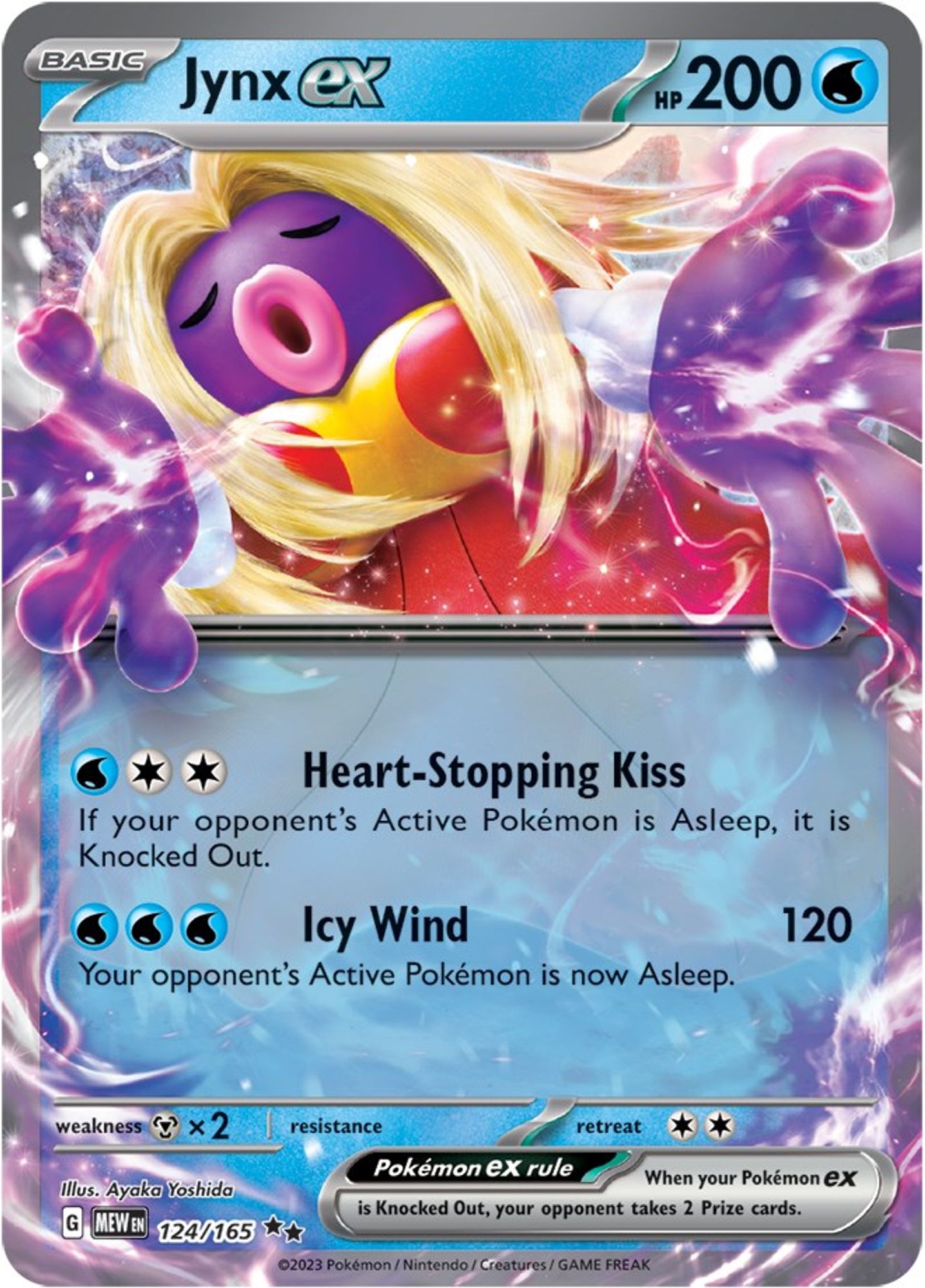 Jynx ex - 124/165 - SV: Scarlet & Violet 151