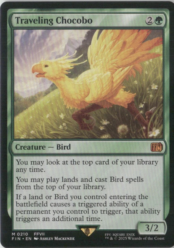 Scan Image | Traveling Chocobo - FINAL FANTASY | [367E621E]