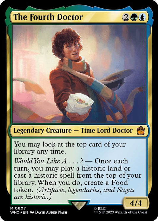 The Fourth Doctor (Surge Foil) - Universes Beyond: Doctor Who