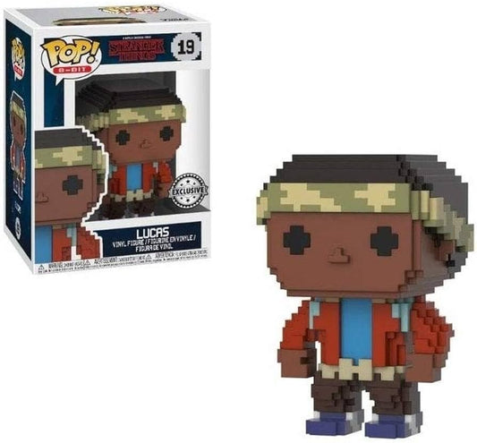 Stranger Things - Lucas 8-Bit US Exclusive Pop! Vinyl #19